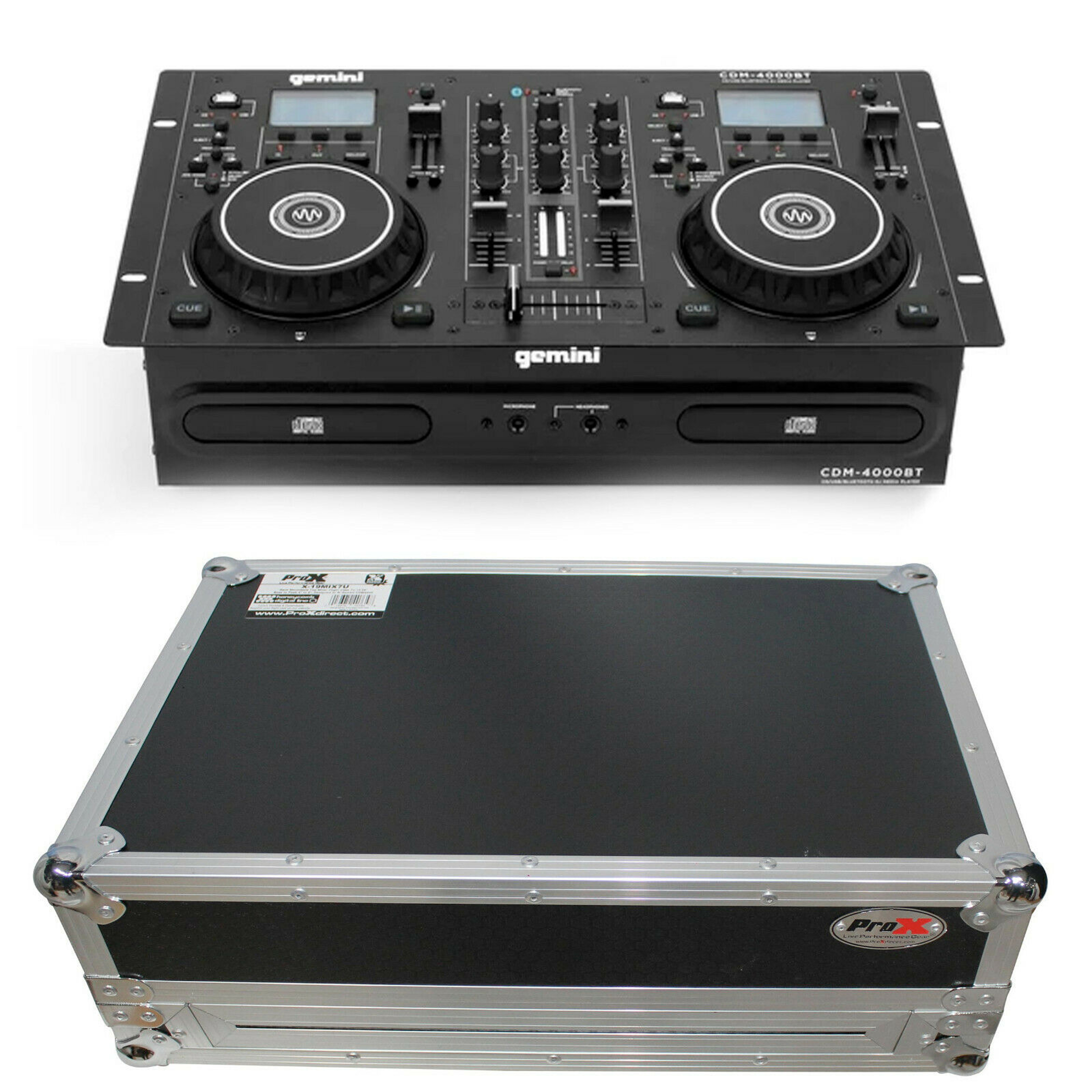 GEMINI DJ デュアルCDJ PLAYER+MIXER CDM-4000-