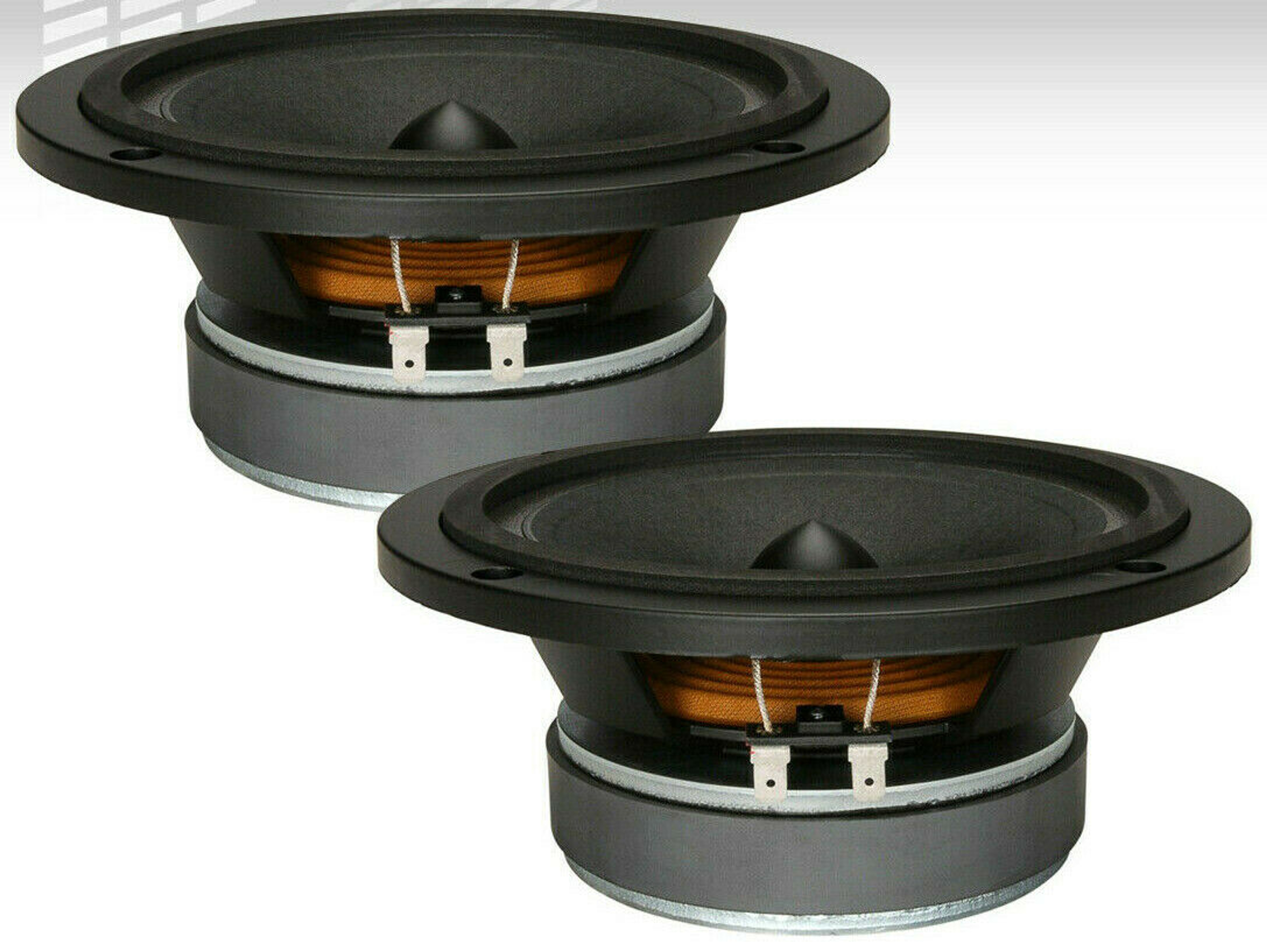 2x B&C 6PEV13 6-1/2" Midrange 240W 6.5" Replacement Speaker Woofer 8-Ohm  (PAIR)