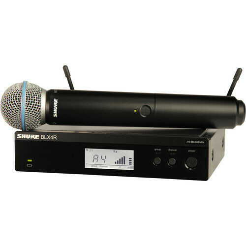 Shure BLX24R/B58 H9 Rackmount Wireless Handheld Microphone System with Beta 58A