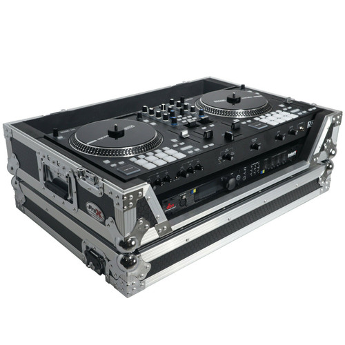 ProX XS-RANEONE W Flight Case For RANE ONE DJ Controller with 1U Rack and Wheels