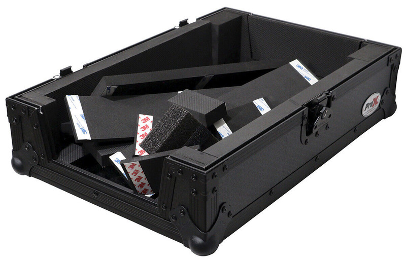 ProX XS-M11BL Mixer Case with Laptop Shelf for DJM S11, Rane 70 and Rane 72 MK2