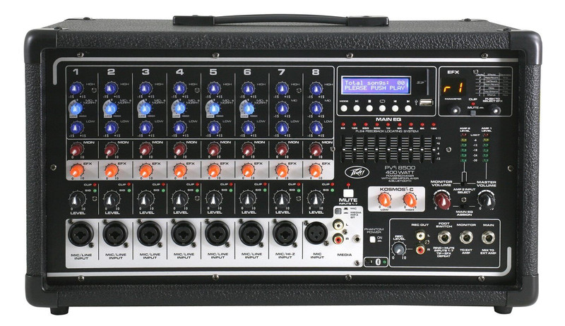 Peavey PVi 8500 Revolutionary 8 Channels All In One Powered Mixer