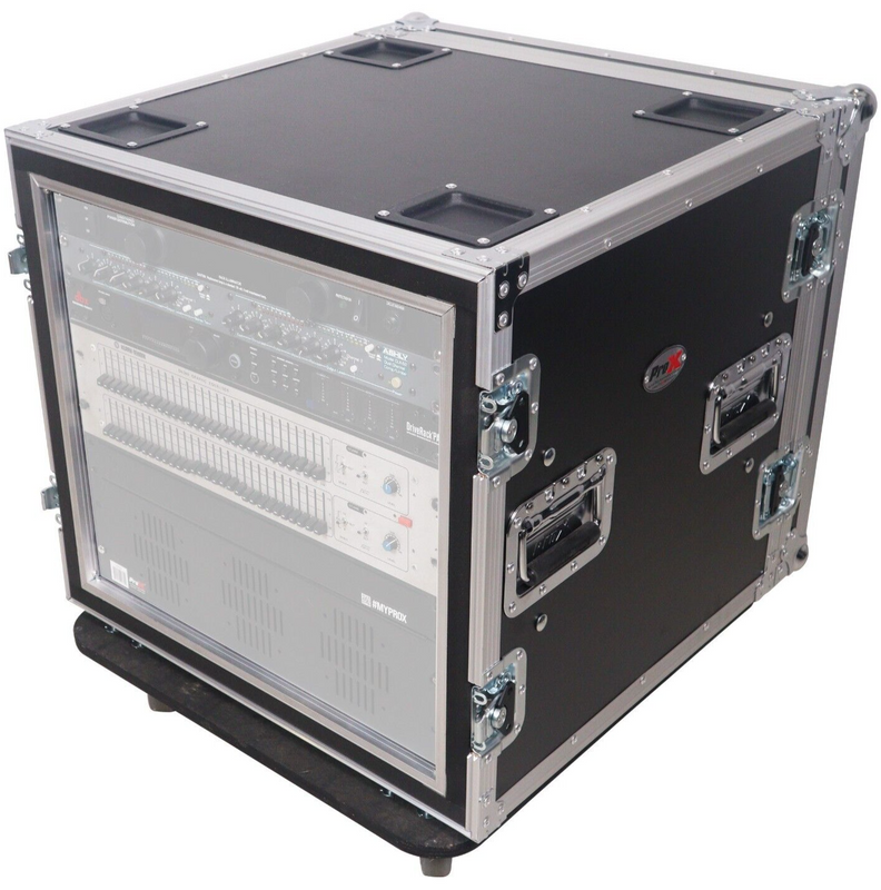 ProX T-12RSP 12U Space Shockproof Amp Rack ATA Flight Case 20" Depth