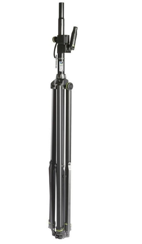 Gravity GSP 4722 B, Heavy-Duty Speaker Stand with A Hand Crank, Rack ...