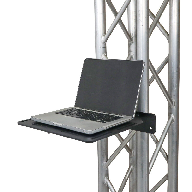 ProX XT-SHELFBLK Truss Shelf w/ Dual O-Style Pro Clamps 14