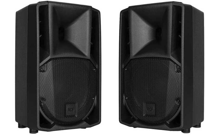 Two RCF ART 708-A MK5 8" speakers