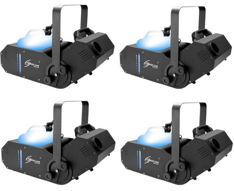 Chauvet H1800 Flex fog machine 4 Pack
