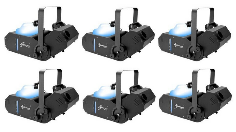 Chauvet H1800 Flex fog machine 6 pack