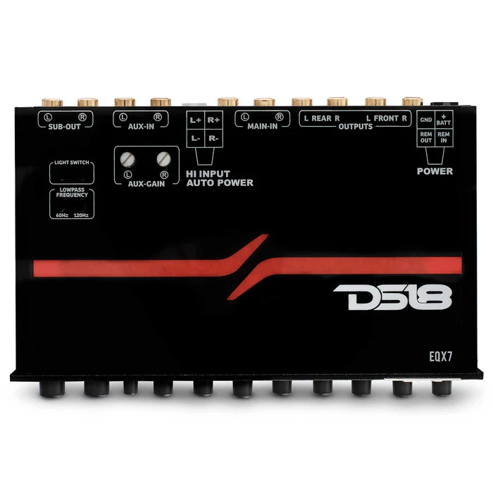 DS18-EQX7 Rear View Ports