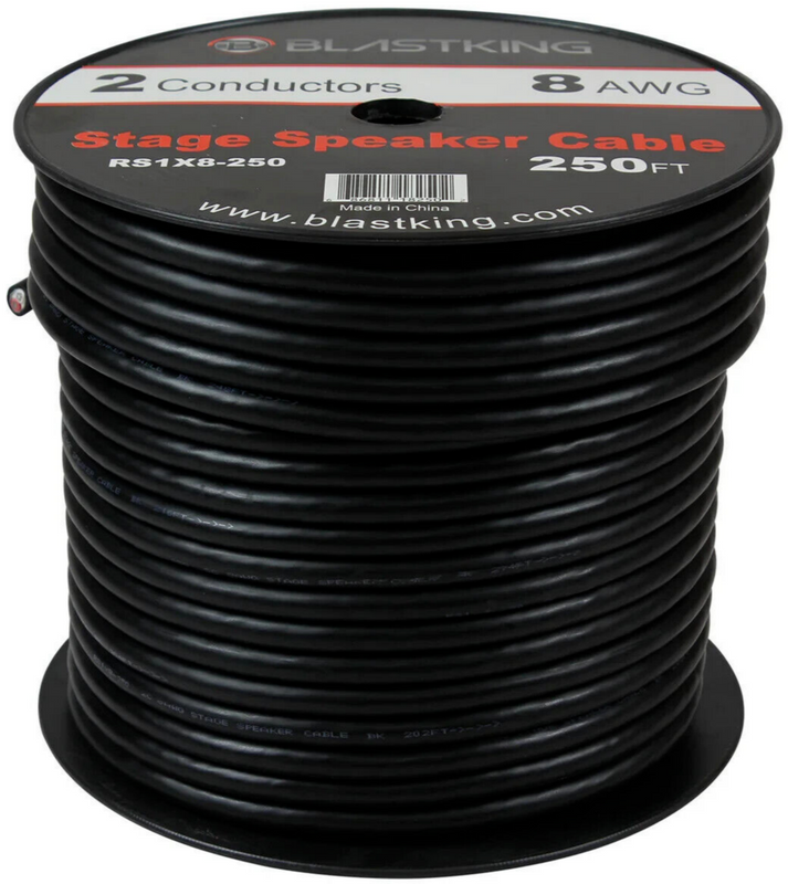Blastking RS1X8 speaker cable