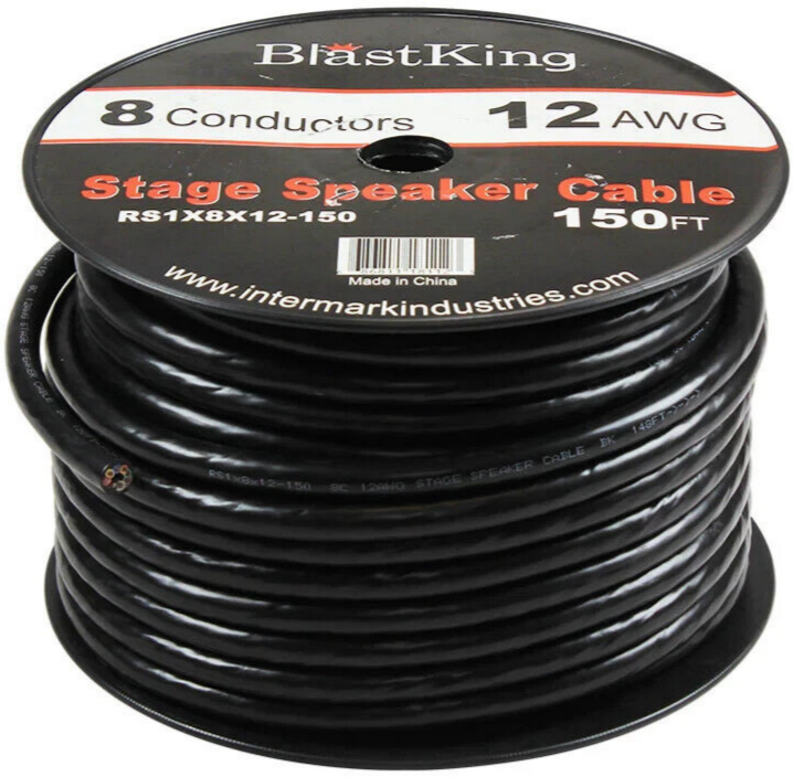Blastking RS1X8X12 speaker cable spool