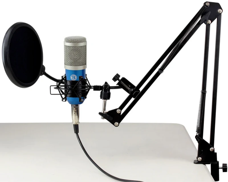 Blastking IP-MIC KIT-BLU on boom arm