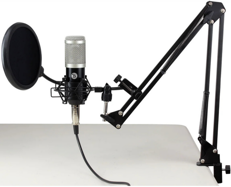 Blastking IP-MIC KIT-BLK on boom arm