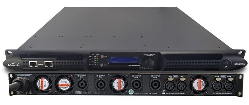 AdMark AD20DSP front and rear view