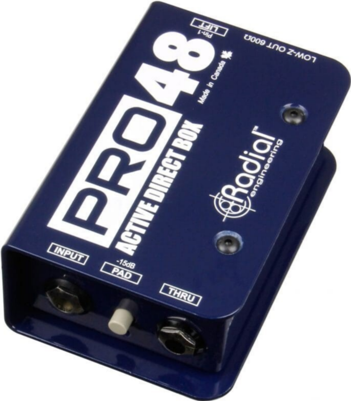 Radial R800 1105 00 Pro48 Active Direct Box