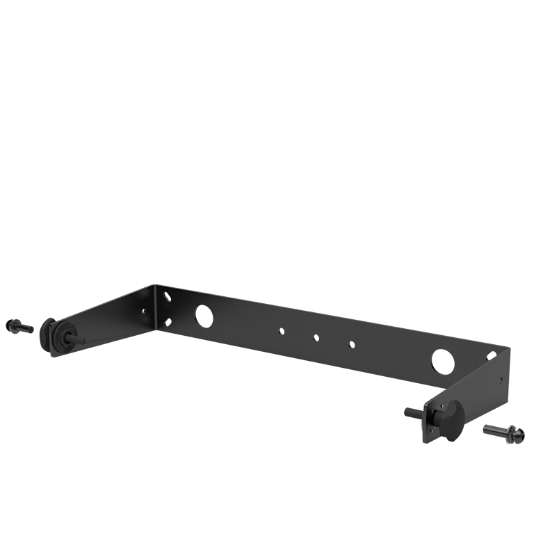 RCF HBR60683 Horizontal bracket for NXL 14-A Active speakers wall mounting BLK