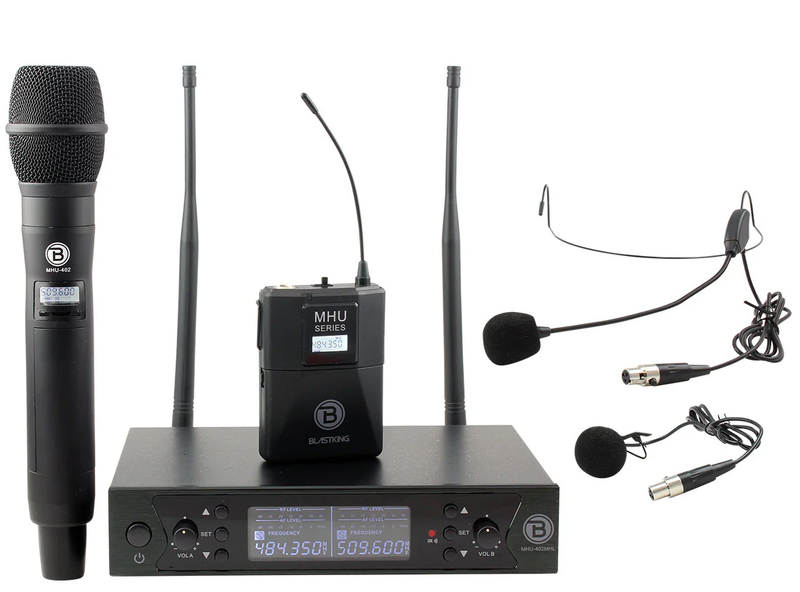 Blastking MHU402MHL wireless mic system