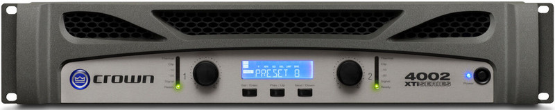 Crown XTi 4002 front panel view