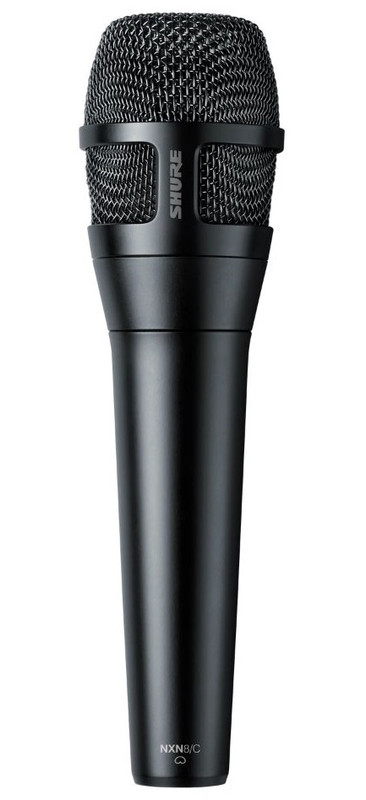 Shure Nexadyne 8C dynamic mic front view