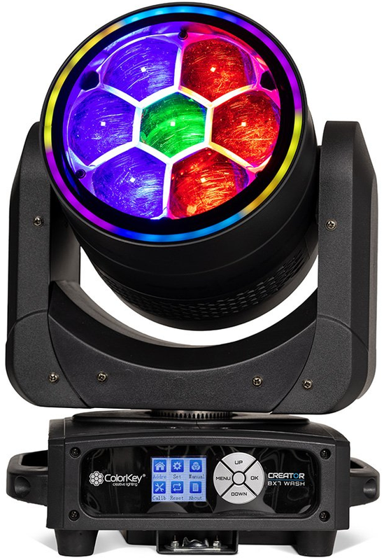 ColorKey CKU 5160 moving head light angle
