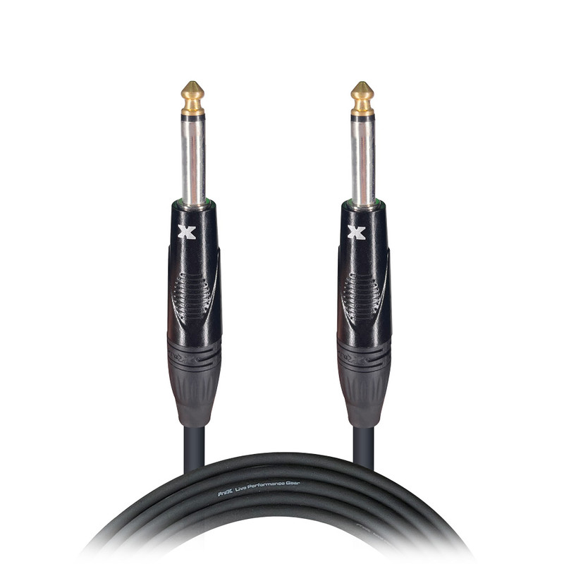 ProX XC-PP25 25" FT Unbalanced 1/4" TS-M to 1/4" TS-M High Performance Cable