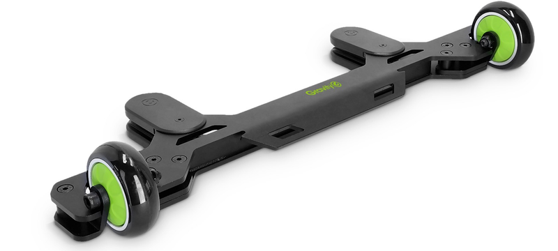 Gravity LA WI 1 Wheel insert for stands With base plate & nonslip rubber castors