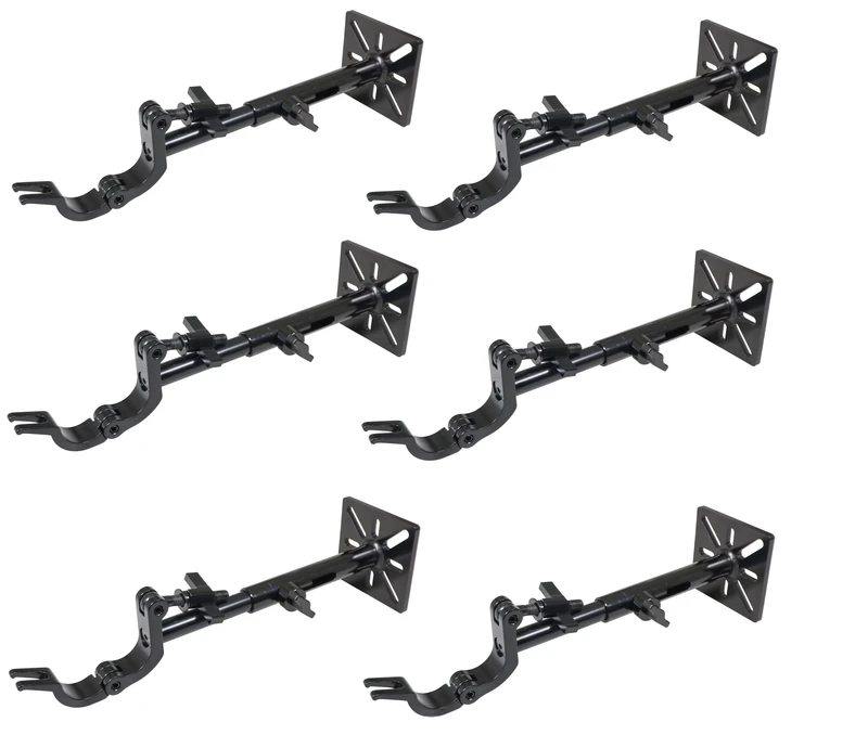 ProX XT-TC5LEDPABLK  clamp 6 pack view