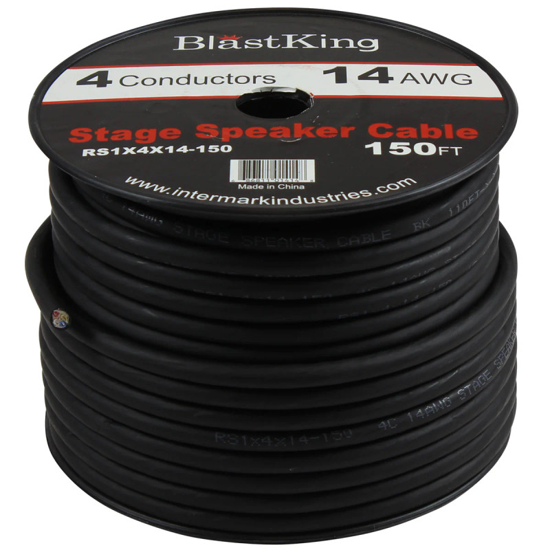 Blastking RS1X4X14-150 speaker cable live