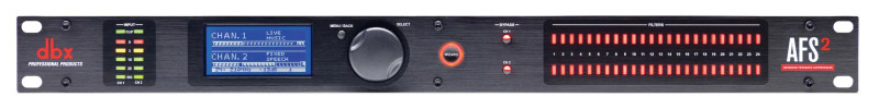 DBX AFS2 Adv Feedback Suppression Processor with Full LCD Display & powerful DSP