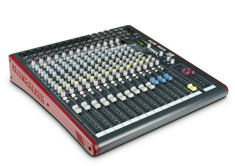Allen Heath ZED16FX mixer angle
