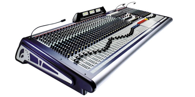 Soundcraft GB8 Angle live mixing console