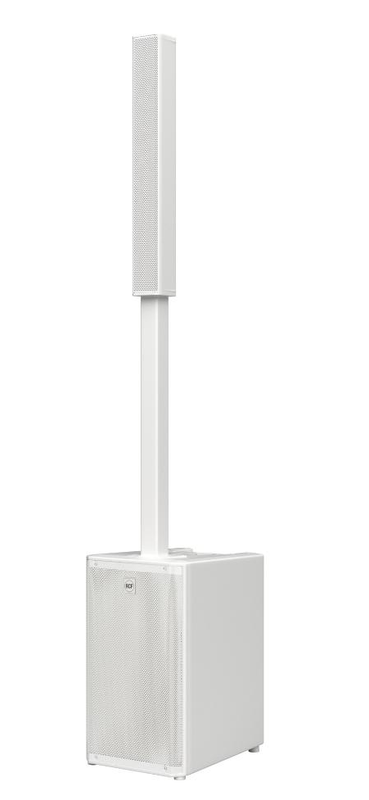 EVOX JMIX9 White angled column system view