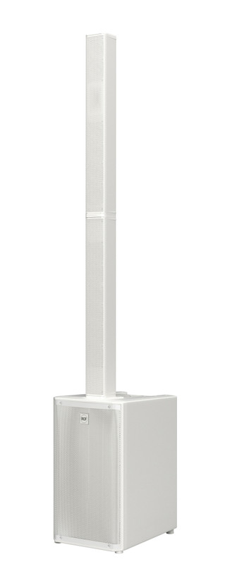 EVOX J11 angle view column speaker setup