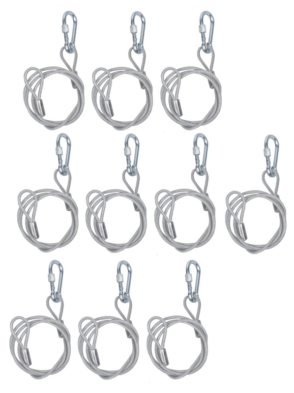 Galvanized steel wire safety cable back