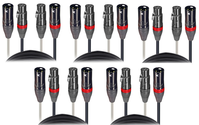 ProX XC-DXLR10 dual XLR cable front