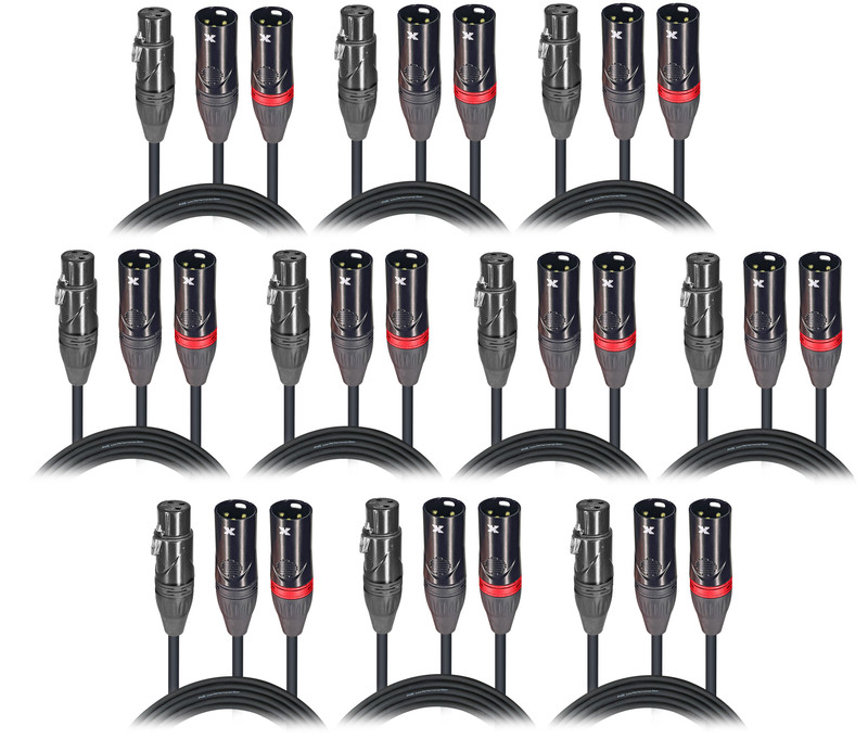 Studio XLR Y cable detail