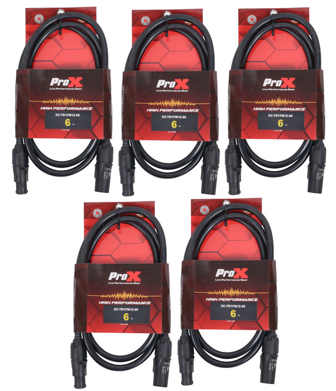 ProX 6ft 12AWG power cable