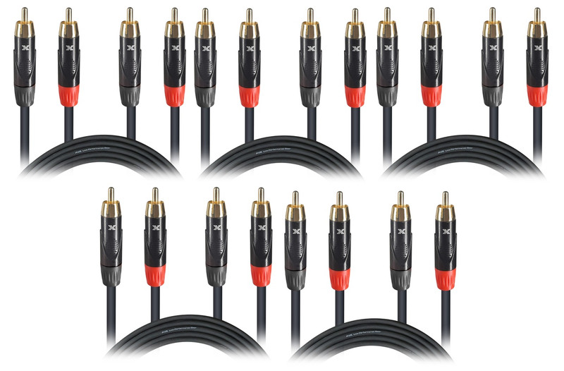 Pro audio RCA cable connectors