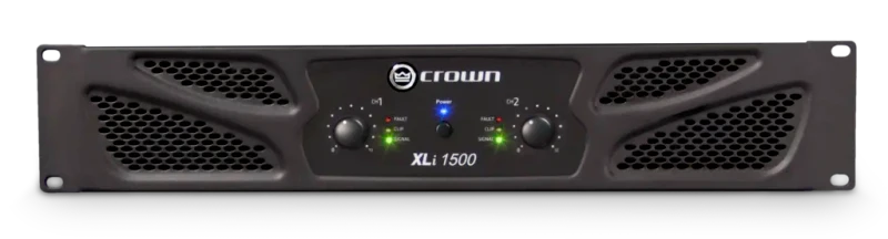 Crown XLi 1500 front amplifier
