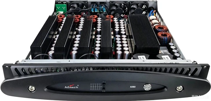 Admark AD80 power amplifier internal view
