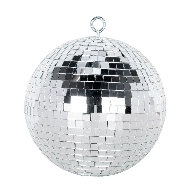 ADJ EM8 mirrored disco ball.