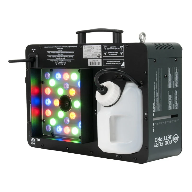 ADJ FOG FURY JETT PRO with lights.