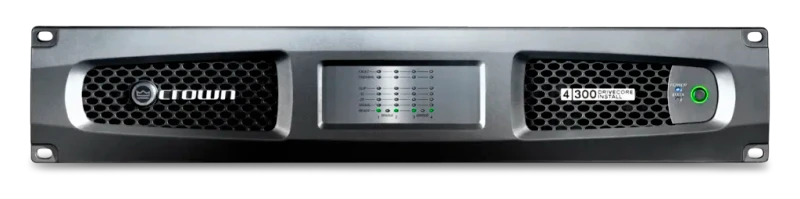 Crown DCi 4|300 Amplifier front view