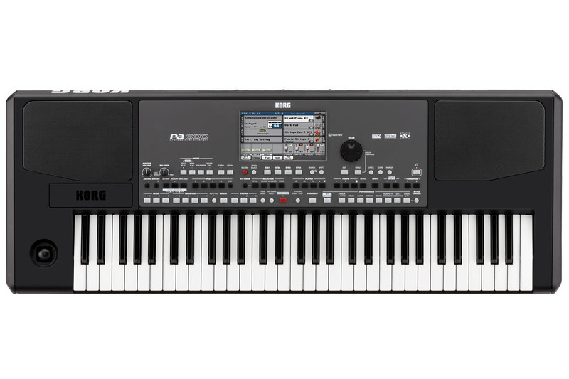 Korg Pa600 front arranger keyboard