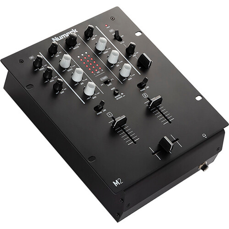 Numark M2 BLACK 2-Channel DJ Scratch Mixer
