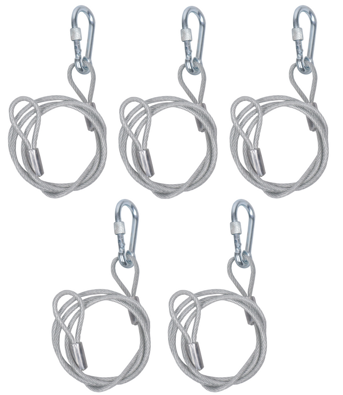 Galvanized steel wire safety cable back