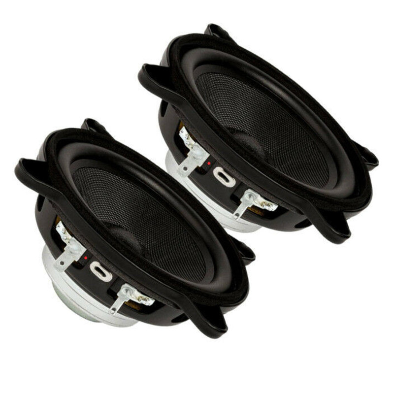 2x Faital PRO 4FE32 4" Neodymium Full Range LineArray Woofer Speaker 8-Ohms 60W 91dB