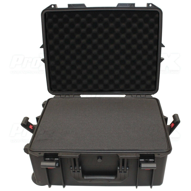 ProX XM-1102HW VaultX Watertight Case w/ Handle, Wheels and Foam 19" x 14" x 8"