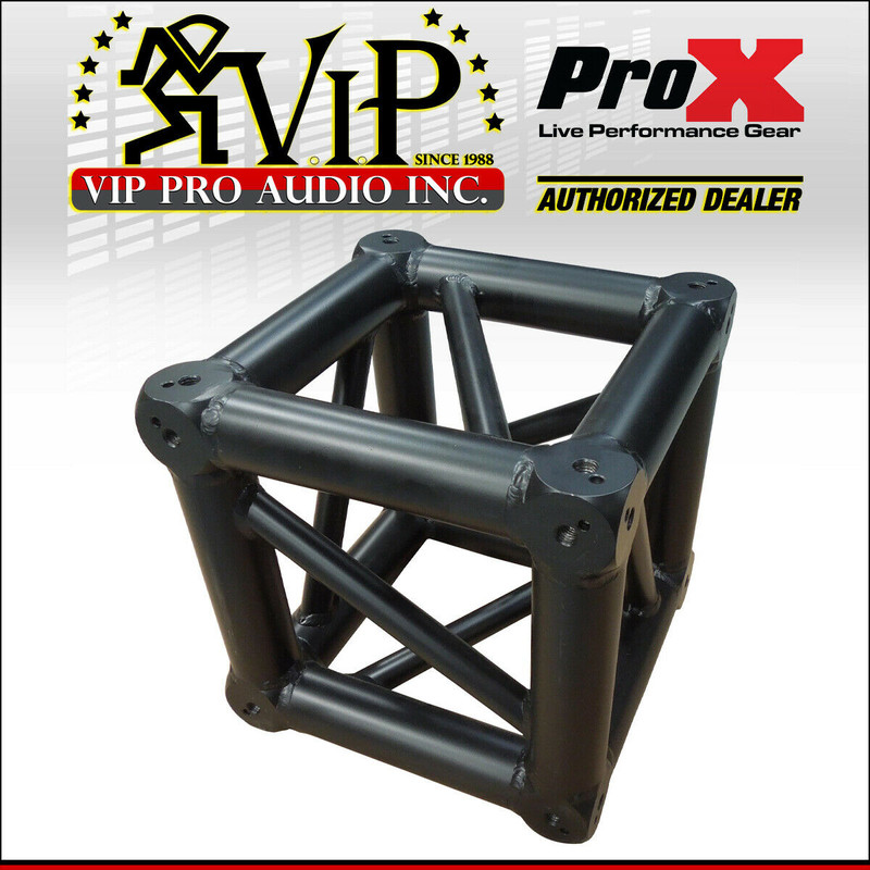 ProX XT-JB6W-4W-BLK 6 Way F34 Corner Block W/16 4 Way Half-Conical Couplers BLK