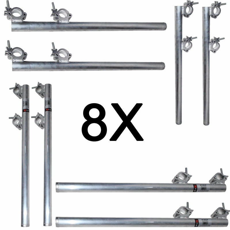 8X ProX XT-DC36 3mm 36" POLE With Dual Clamps certify welded holds up to 440 lbs